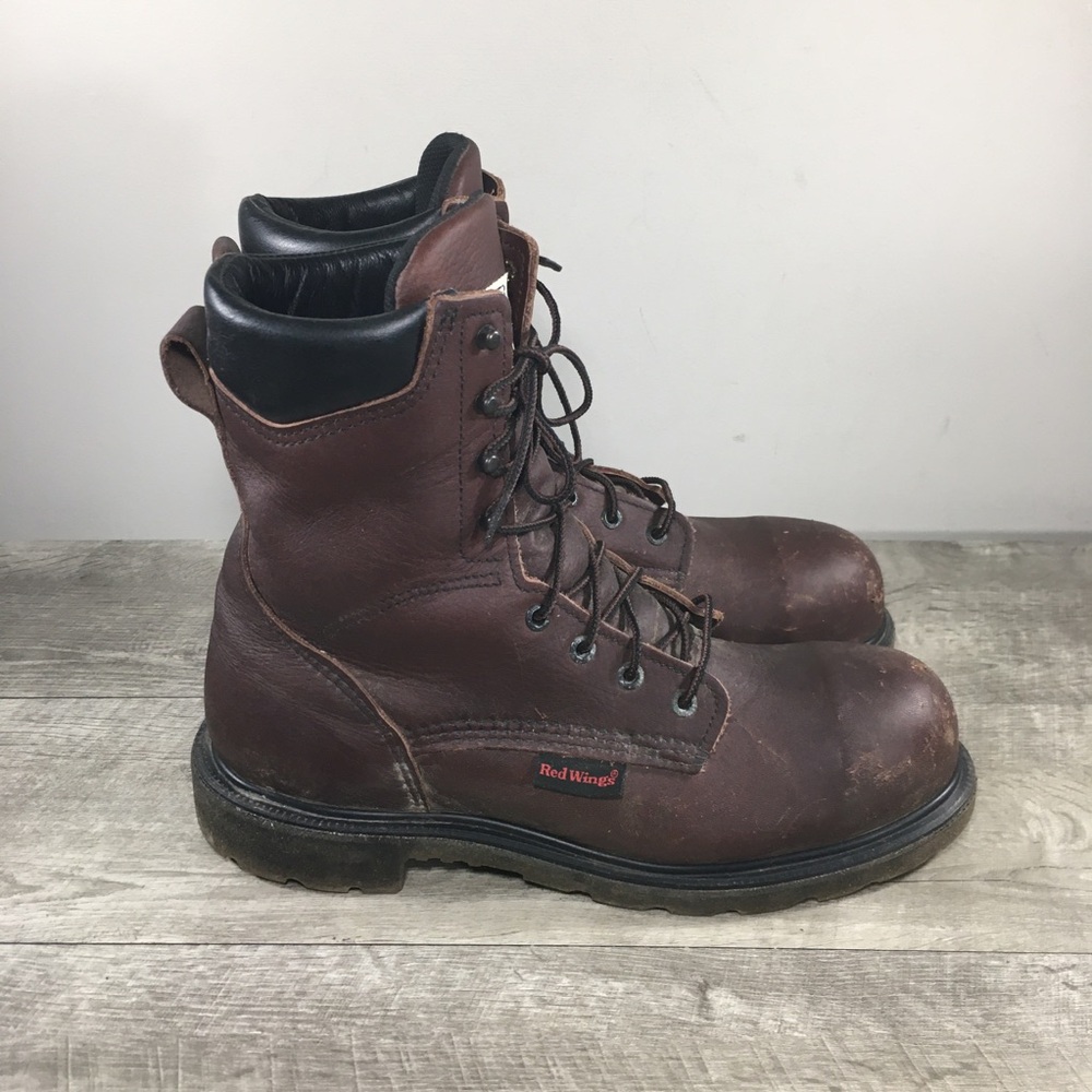 Mens Red Wing Supersole 2.0 Leather 3508 Work CSA Safety Toe Waterproof Boots 10